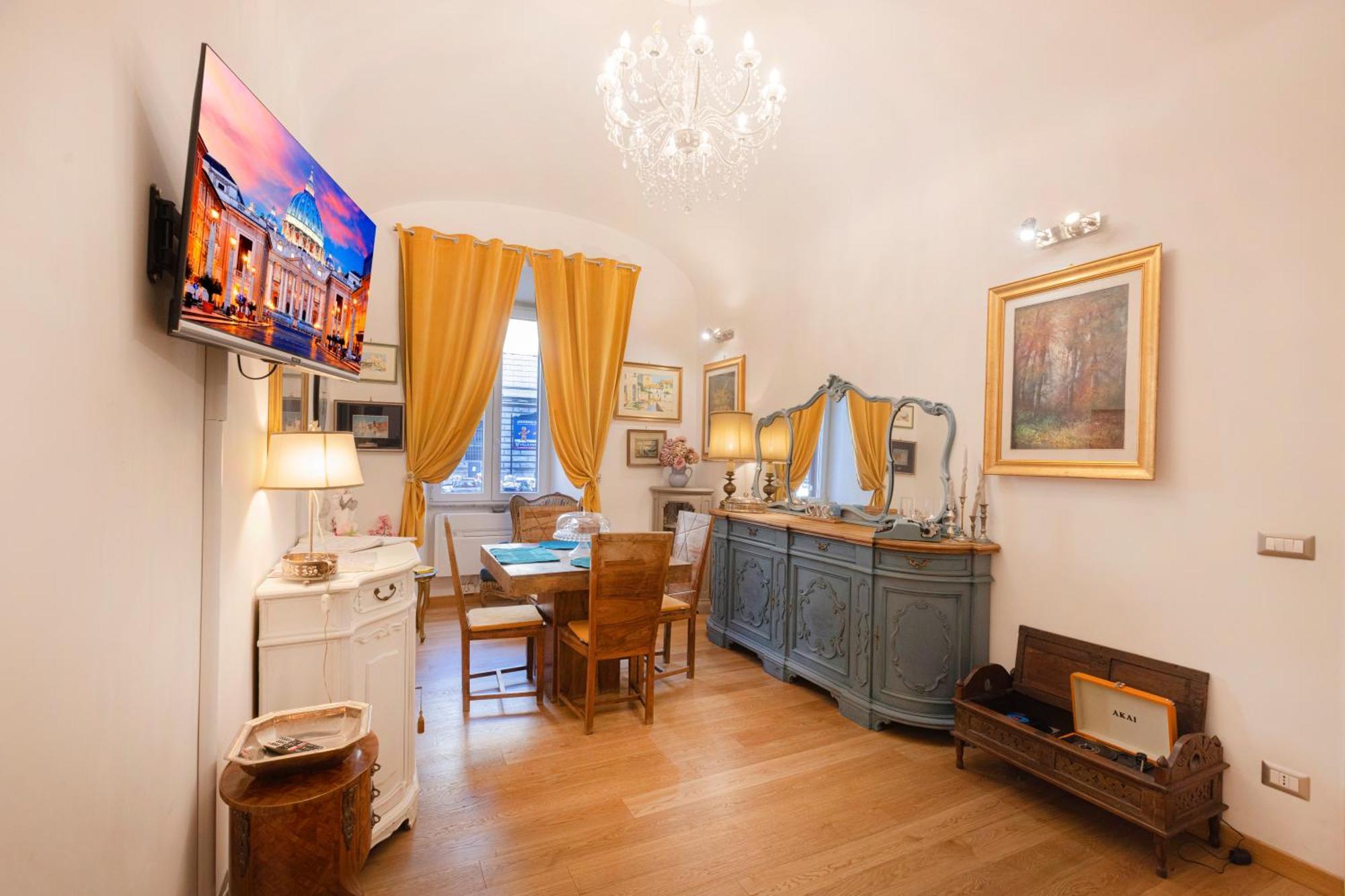 Апартаменты La Casa Di Vittorio Boutique Ottaviano San Pietro Рим Экстерьер фото